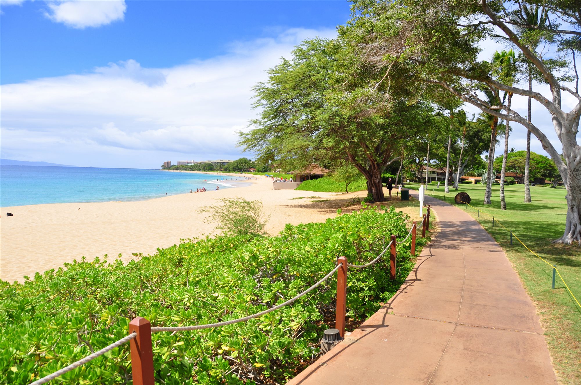 Kaanapali resort beach on Maui, Hawaii